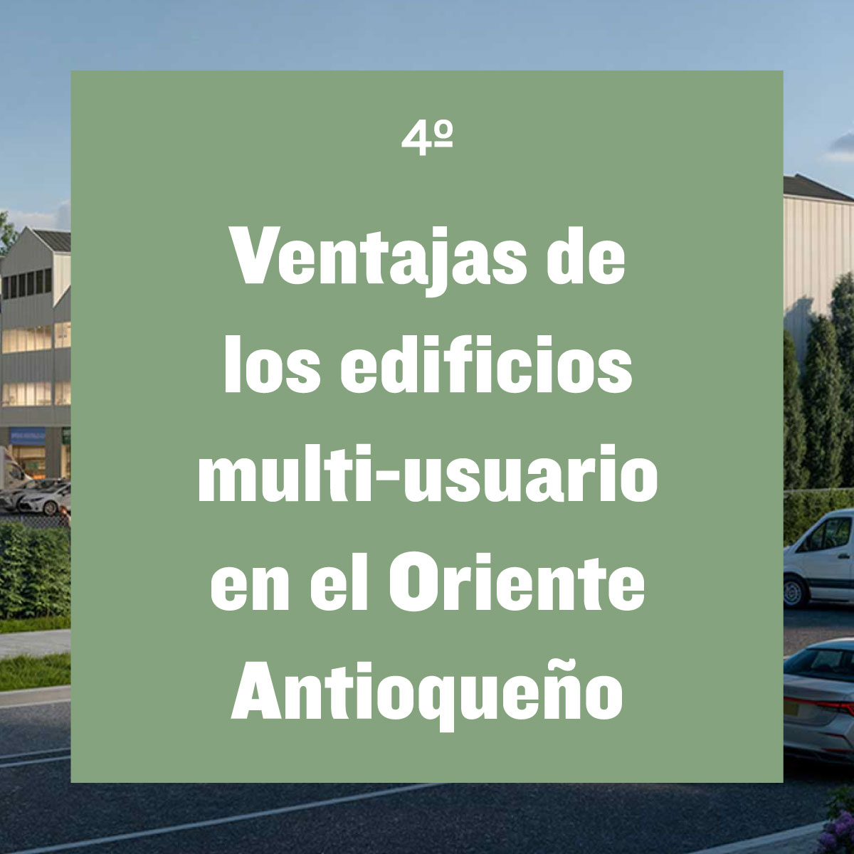 Diseño de bodega flexible y edificio multi-usuario en Rionegro Antioquia